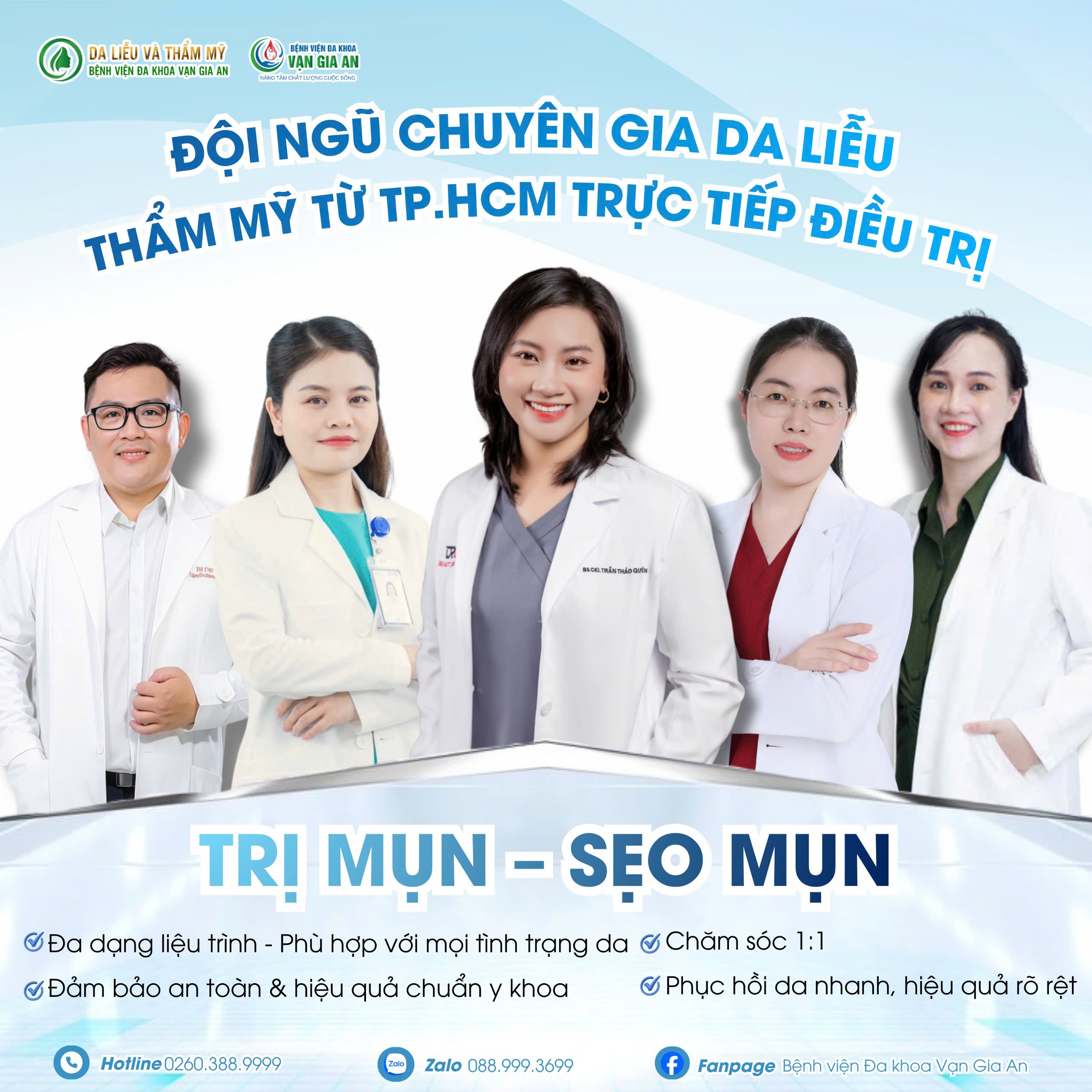 "Điều trị mụn công nghệ cao tại Bệnh viện Vạn Gia An"