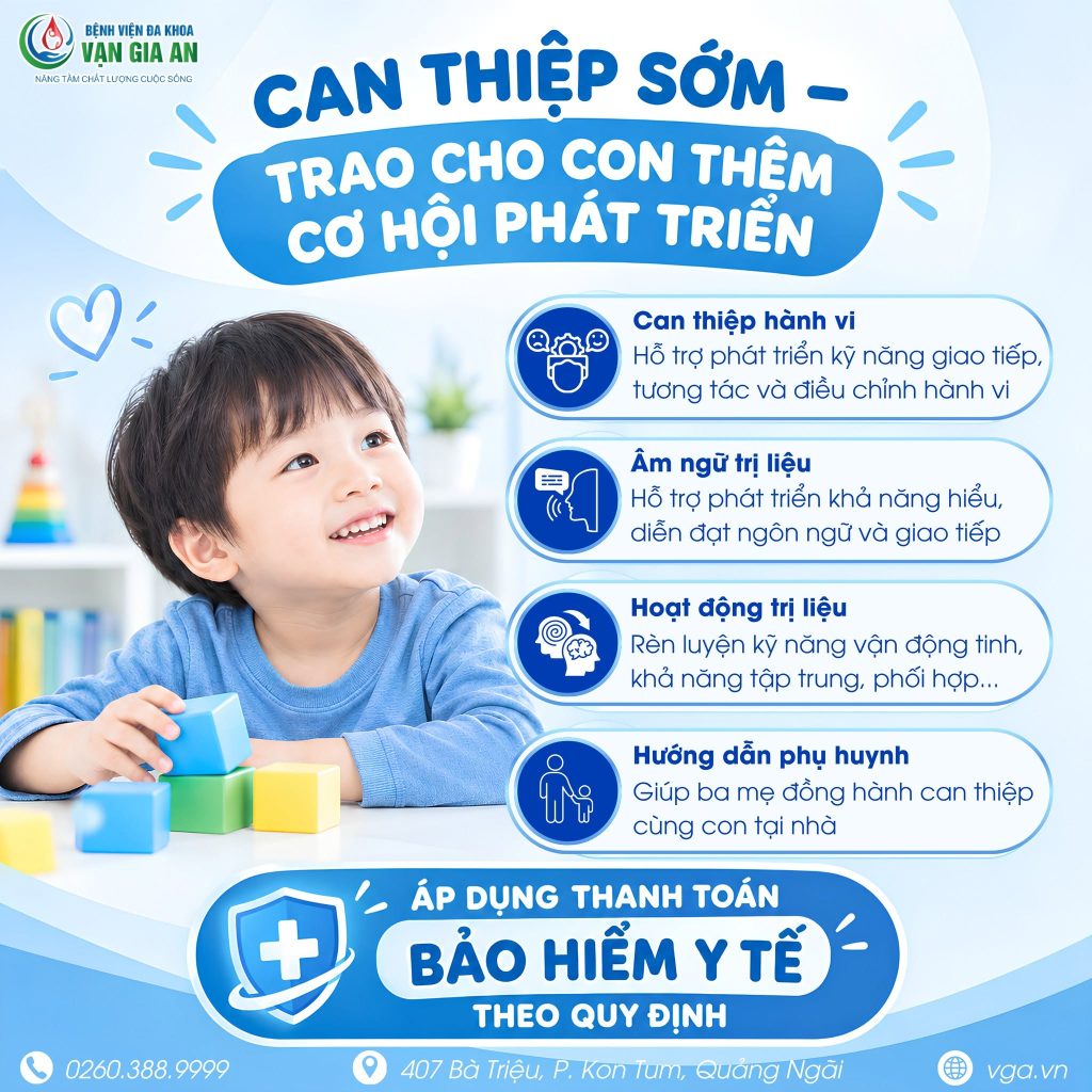 TRẺ CHẬM NÓI, ÍT TƯƠNG TÁC, KHÓ TẬP TRUNG – BA MẸ ĐỪNG BỎ QUA NHỮNG DẤU HIỆU SỚM!